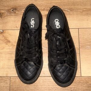 GBG Los Angeles Black Flats Comfortable Everyday Wear 9M